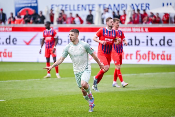 Werder Bremen schickt Heidenheim in die Relegation gegen den Dritten der 2. Bundesliga. Bundesliga Heidenheim Werder Bremen