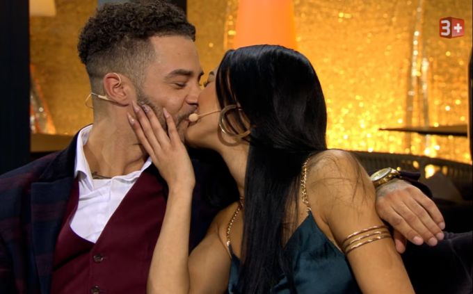 Da waren sie noch verliebt: Der Bachelor Fabrizio und die Gewinnerin Rina. Rina Fabrizio Behrens