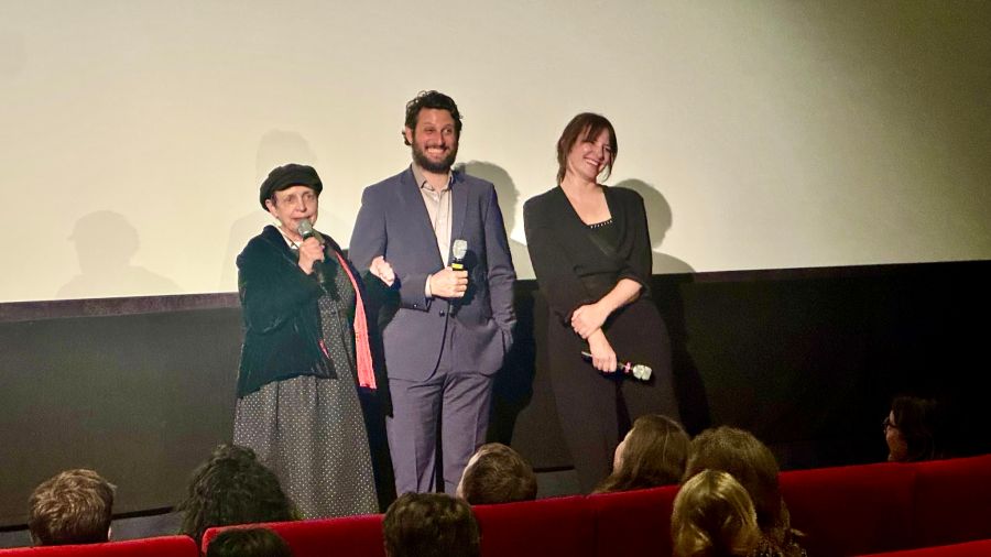 Filmstars zum Anfassen: Hauptdarstellerin Katharina Thalbach, Hauptdarsteller Bardo Bödefeld und Regisseurin Helena Hufnagel von «Lieblingsmenschen» beim exklusiven ZFF-Abend.