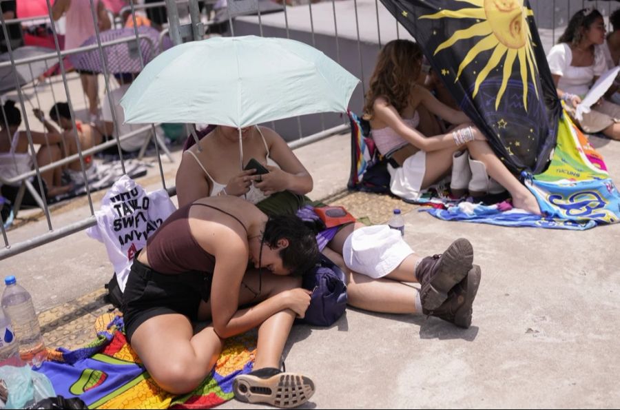 Beim Konzert in Rio im November 2023 herrschten 40 Grad.