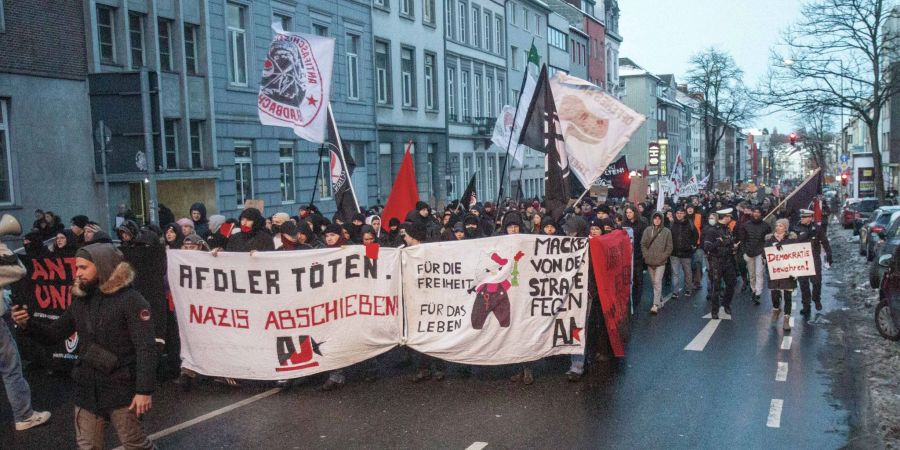 AfD Demonstration