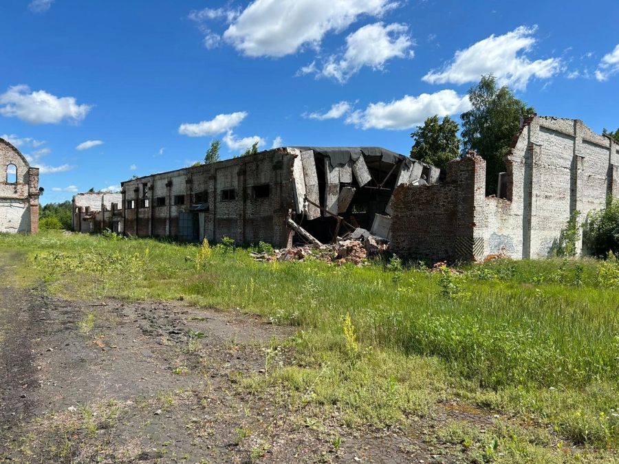 Zerstörung in der Ukraine.