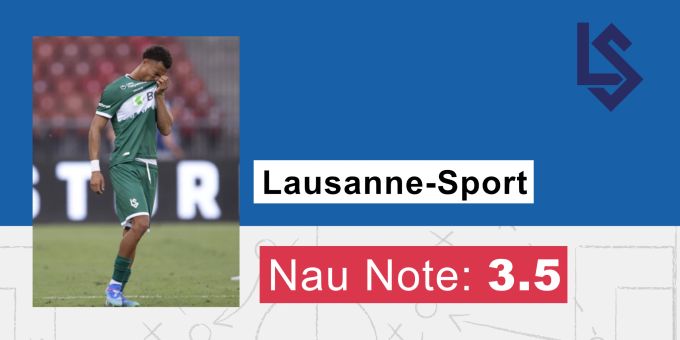 Die Nau.ch-Note für Lausanne-Sport. FC Zürich