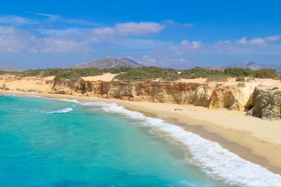 Traumstrand, Region Alyko, Insel Naxos, Griechenland.