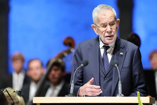 Der österreichische Staatspräsident Alexander Van der Bellen.
