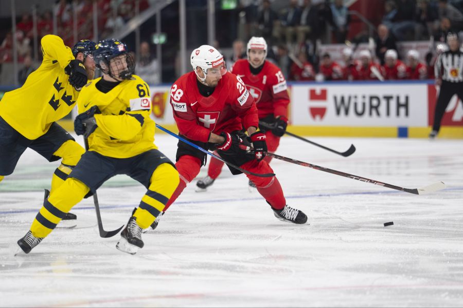 Eishockey-WM Schweiz Schweden Meier