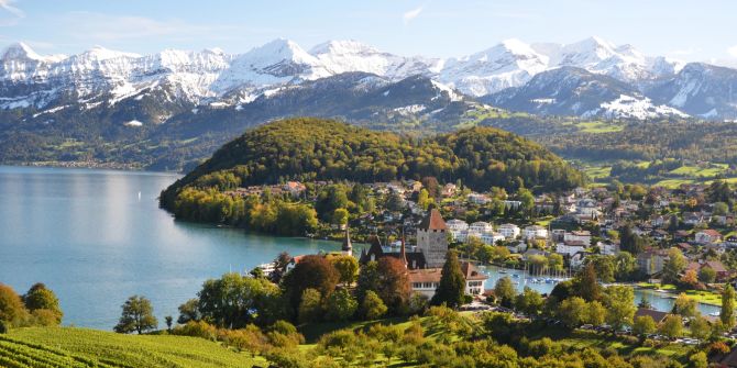 Spiez Bern Landschaft Wandern