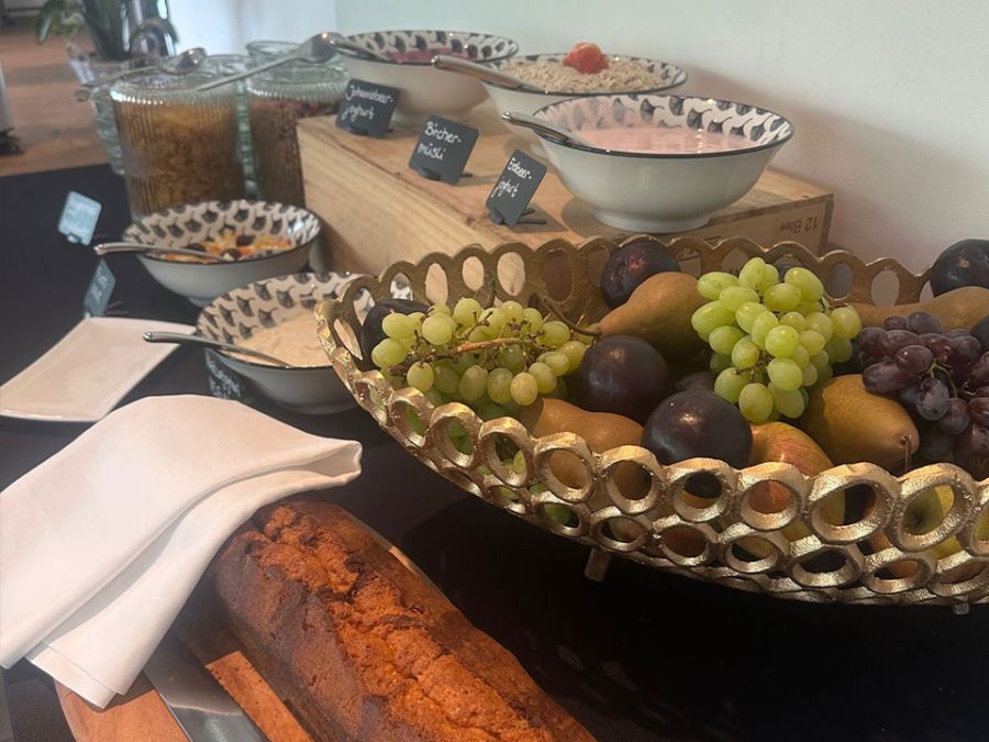 Frühstück trifft Mittagessen beim Brunch-Buffet im Restaurant Klima.