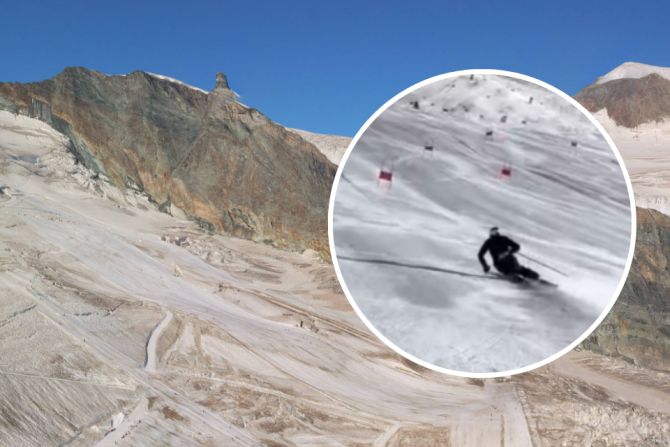 Saas-Fee Gletscher