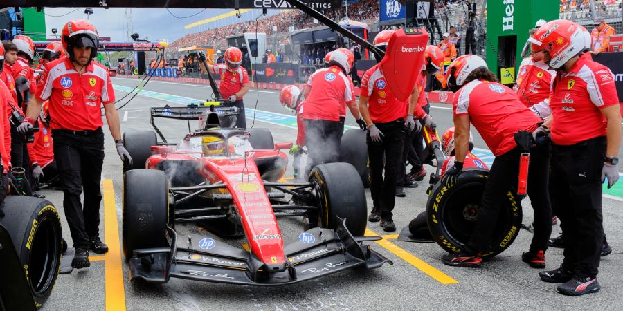 Lewis Hamilton Ferrari Zandvoort