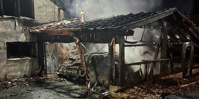 Garagenbrand Ruswil