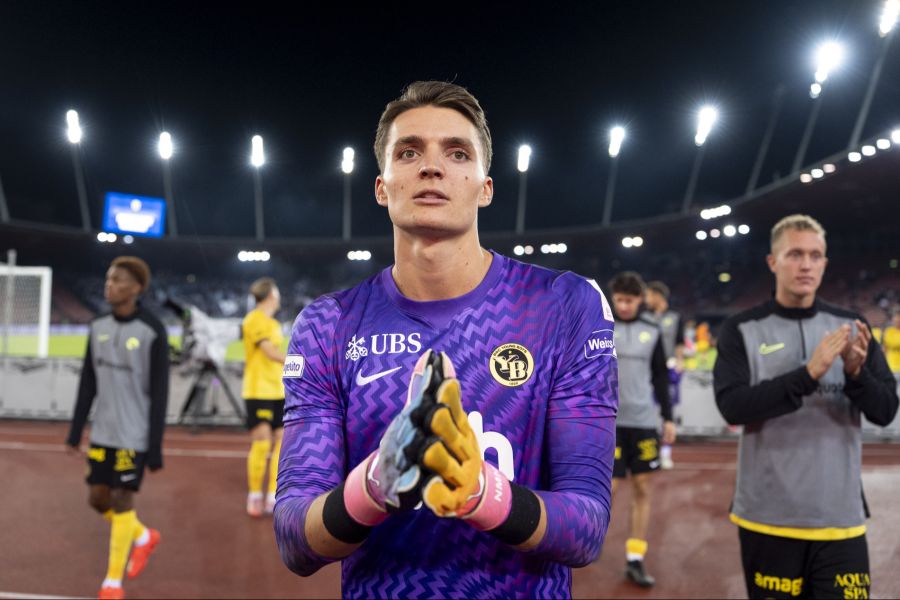 Marvin Keller ist bei YB die Nummer 1.