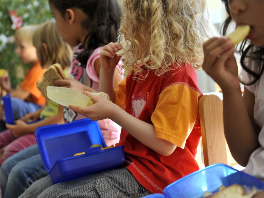 Znüni Schulkinder