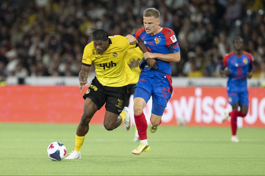 Samuel Essende ist bei YB im Sturm gesetzt.