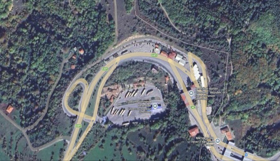 Grenzübergang Gyueshevo
