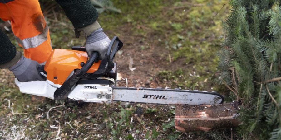 Motorsägen- und Gartengerätehersteller Stihl spürt Konjunkturflaute (Archivbild)