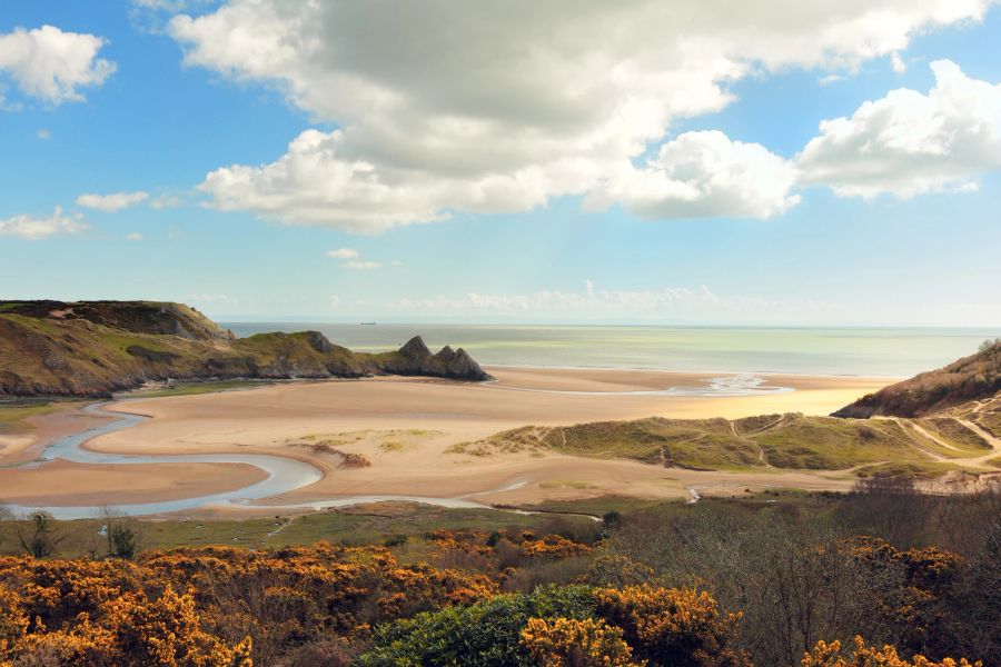 Gower in Wales.