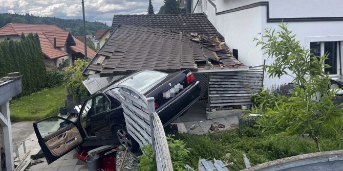 Unfall in Schlossrued