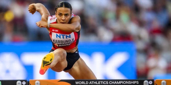 Leichtathletik Ditaji Kambundji Olympia