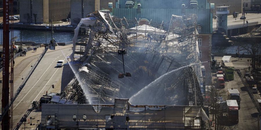 kopenhagen börse brand