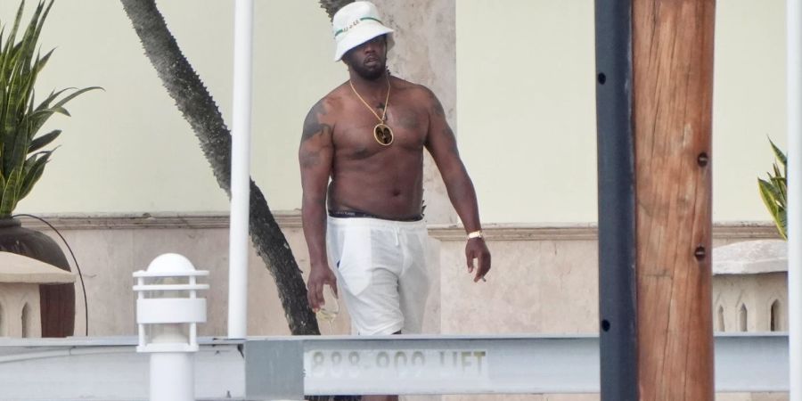 Hier geniesst P. Diddy (noch) das Luxusleben in Miami. Er hat mit schweren Anschuldigungen zu kämpfen.