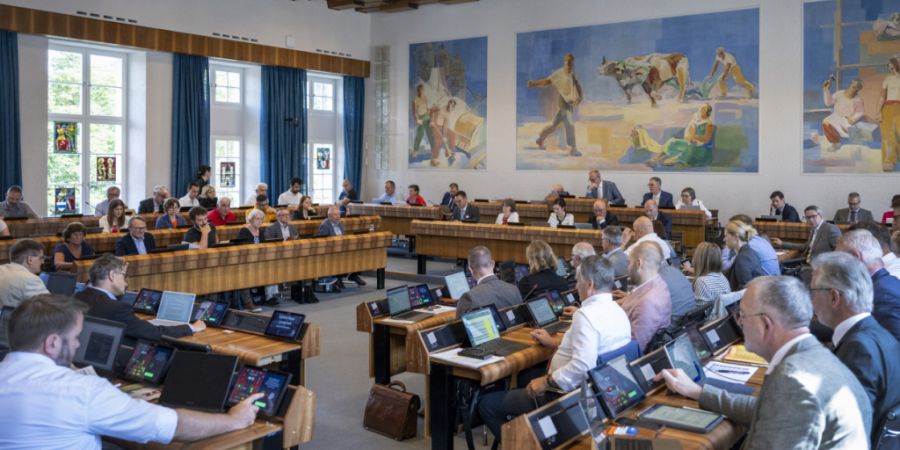 Im Landrat des Kantons Baselland wird es bei den Gesamterneuerungswahlen am 11. April 2027 zu Verschiebungen bei den Mandaten der Wahlkreise kommen. (Archivbild)