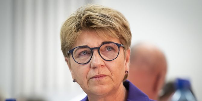 Die frühere Bundesrätin Viola Amherd.