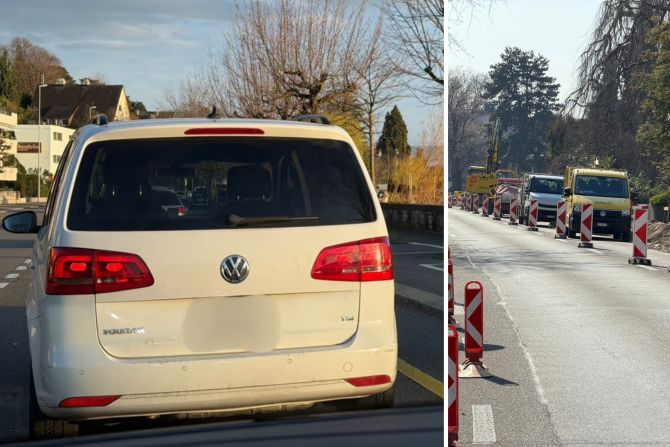 Seestrasse in Küsnacht ZH