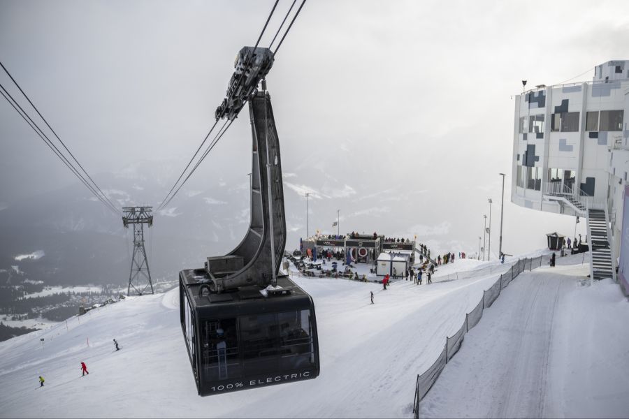 Seilbahnen Schweiz stellte ebenfalls keine brandbedingten Veränderungen bei den Frequenzen fest. (Symbolbild)