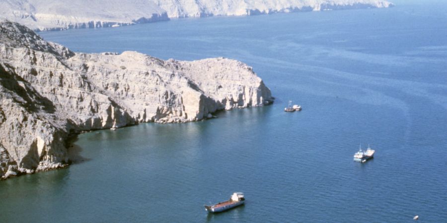 Nadelöhr des weltweiten Handels: die Strasse von Hormus.