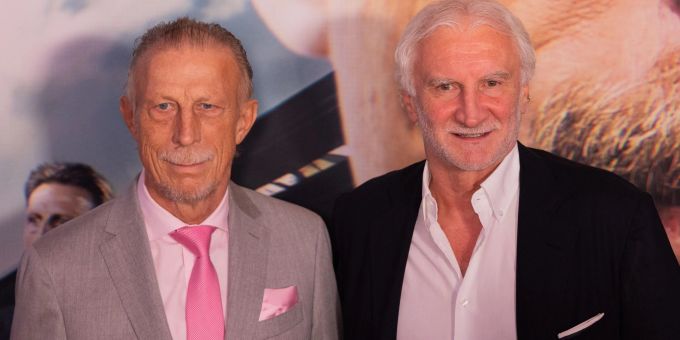Rudi Völler (r.) und Christoph Daum prägten bei Bayer Leverkusen eine Ära. Christoph Daum