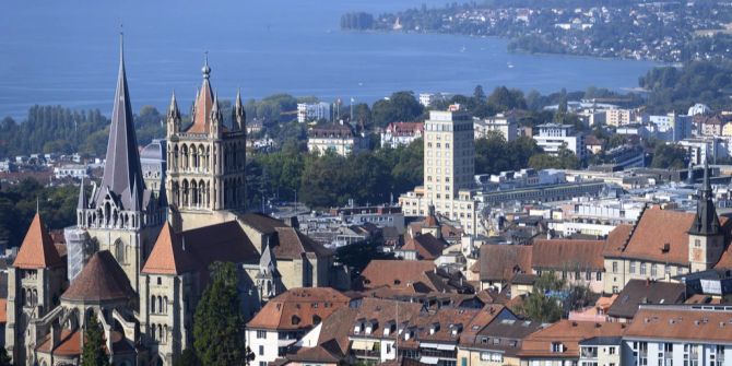 Kathedrale in Lausanne