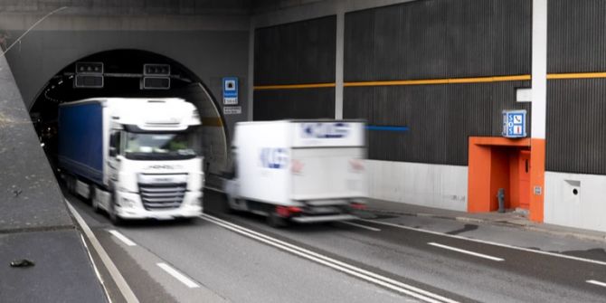 Fäsenstaubtunnel Schaffhausen Autobahn-Ausbau