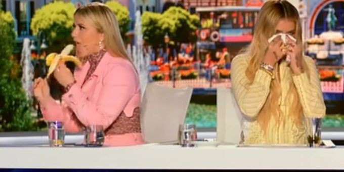 Neue Staffel - Egli mampft, Loredana heult – witziger Moment bei «DSDS»