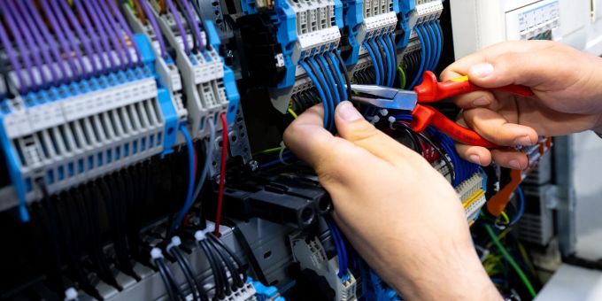 Fachkräfte für Bauelektrik sind derzeit besonders gefragt, stellt eine neue IW-Studie fest. Schweizer Technologie