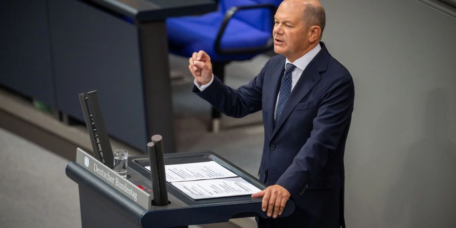 Will kämpfen: Kanzler Olaf Scholz. (Archivbild)