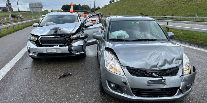 Unfall Auf A Frau Bei Kollision Bei M Nchwilen Tg Verletzt Nau