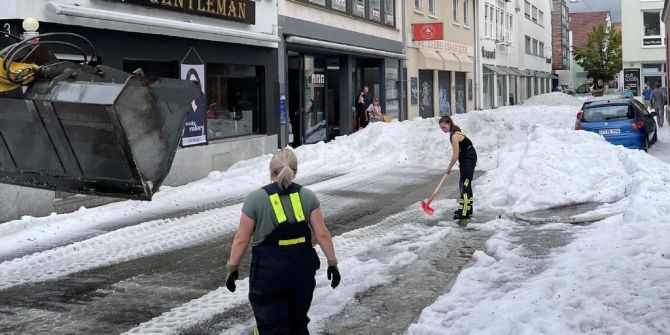 Reutlingen Hagel