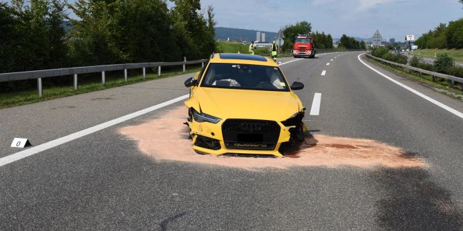 Wangen-Dübendorf ZH Unfall