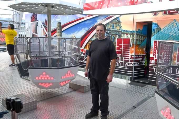 Jan Akkerman, der Eigentümer des Riesenrads. rapperswil riesenrad