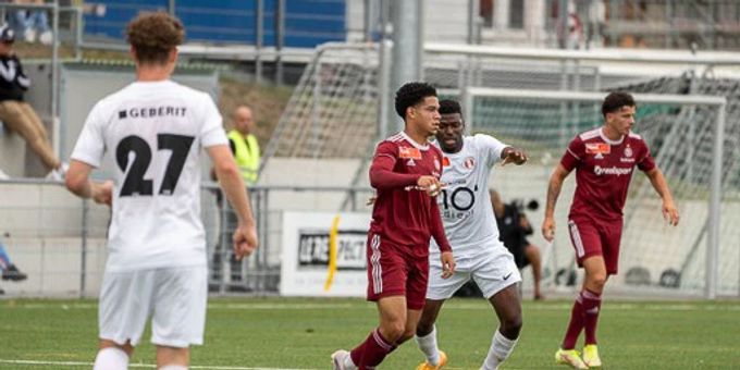 Der FCRJ muss sich im ersten Saisonspiel gegen Servette mit einem Unentschieden begnügen. fcrj