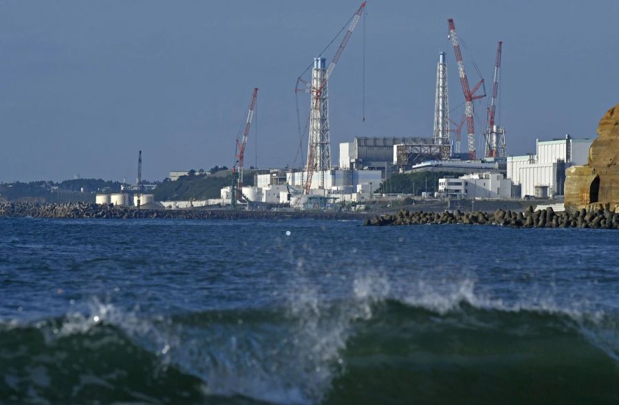 Das Kernkraftwerk Fukushima im japanischen Ort Futaba.