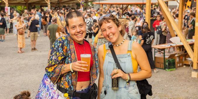 Lao & Sol freuen sich auf die Festivaltage.