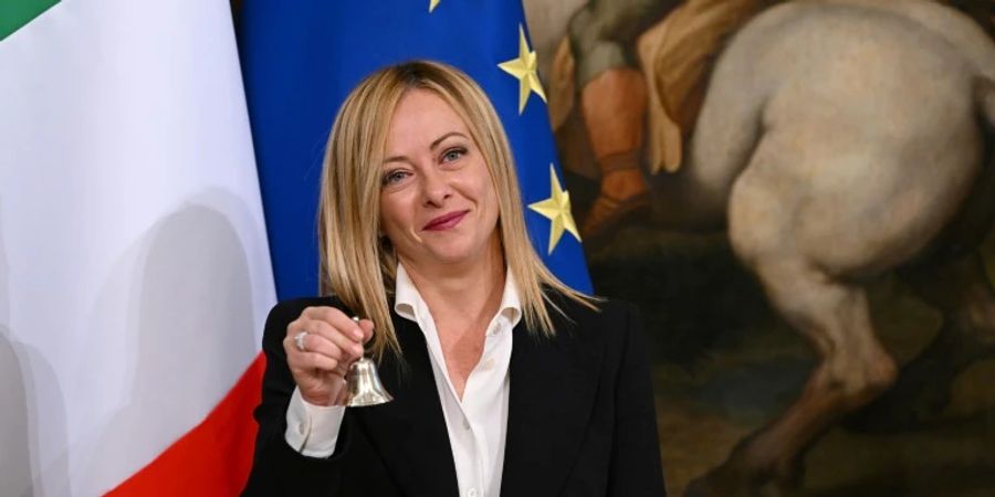 Die italienische Ministerpräsidentin Giorgia Meloni