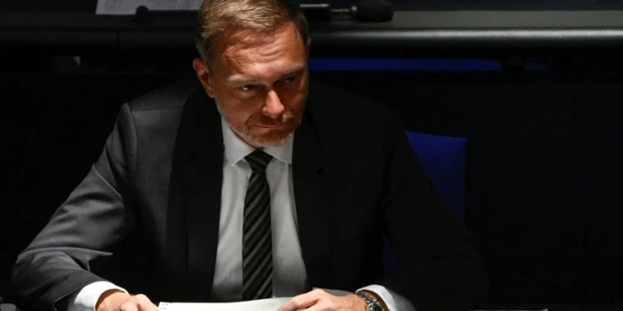 Bundesfinanzminister Christian Lindner (FDP)