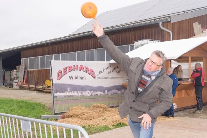 Kraftvoll: Felix Rieser aus Wildegg.