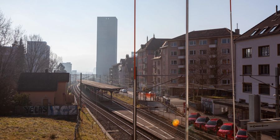 Der Bahnhof Wipkingen in Zürich.