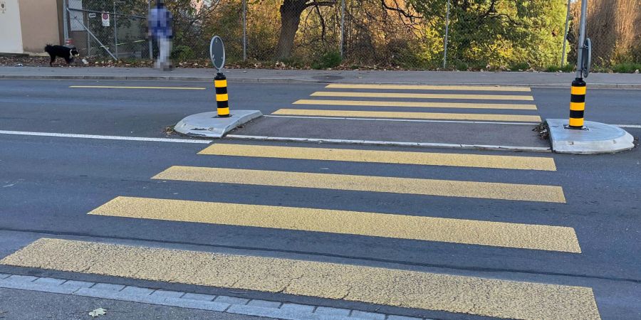 Wittenbach: In Auto geprallt