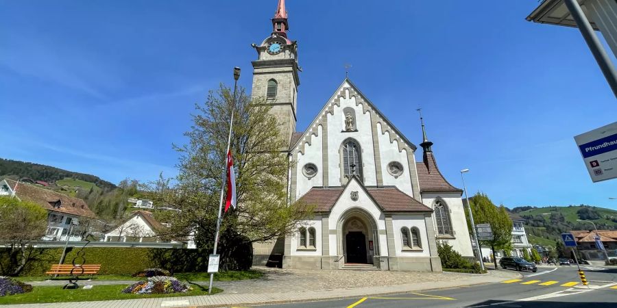 Die Kirche in Oberägeri.