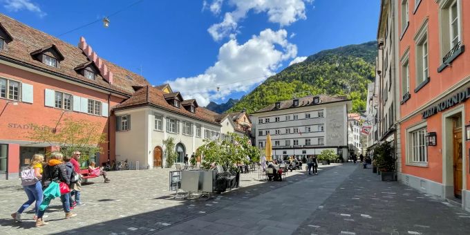 Kornplatz Chur. Kornplatz Chur.